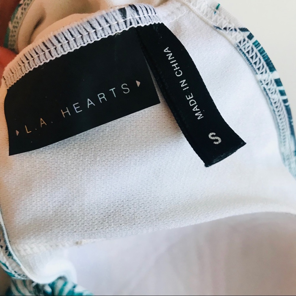 L.A. Hearts t- back top, size S - Picture 3 of 3